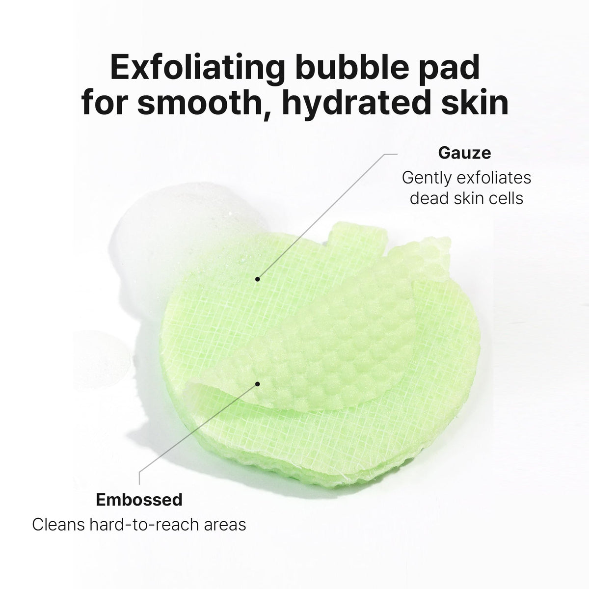 Ariul Apple Cider All Kill Cleansing Bubble Pad – Exfoliating Wipe-Off Face Cleanser, Pore & Dead Skin Care, Korean Skincare (60 Pads)
