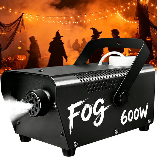Fog Machine 600W Halloween Smoke machine Indoor Outdoor Stage