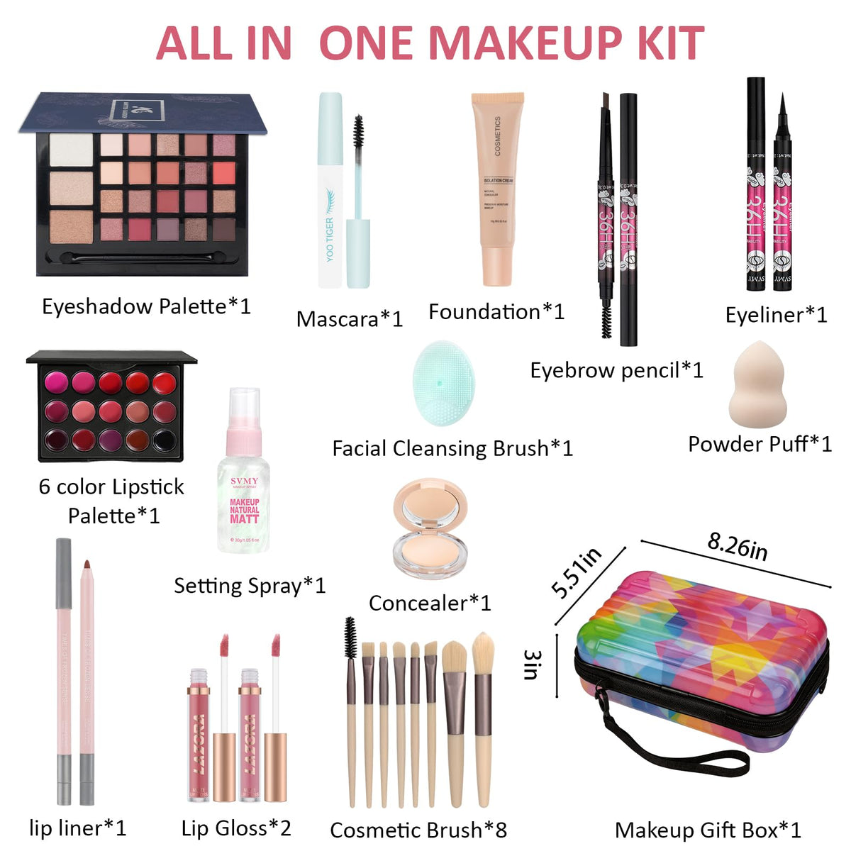 Makeup Kit for Teens Makeup set for Girls 10-12 Gift Set Teenagers