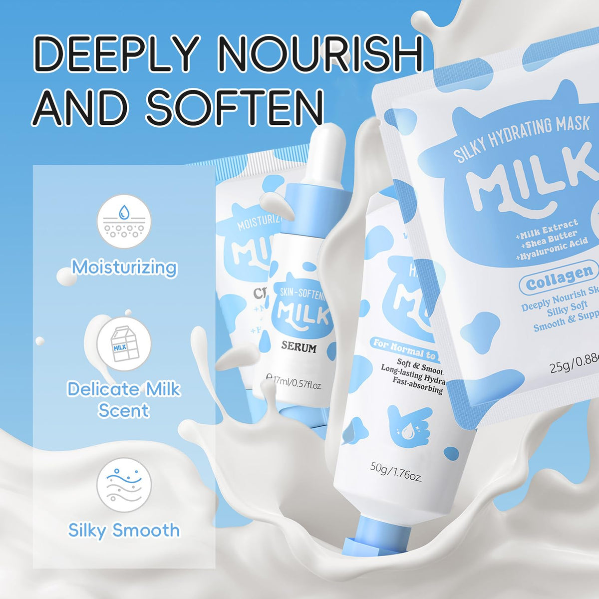 Gentle Milk Skincare Set Girls