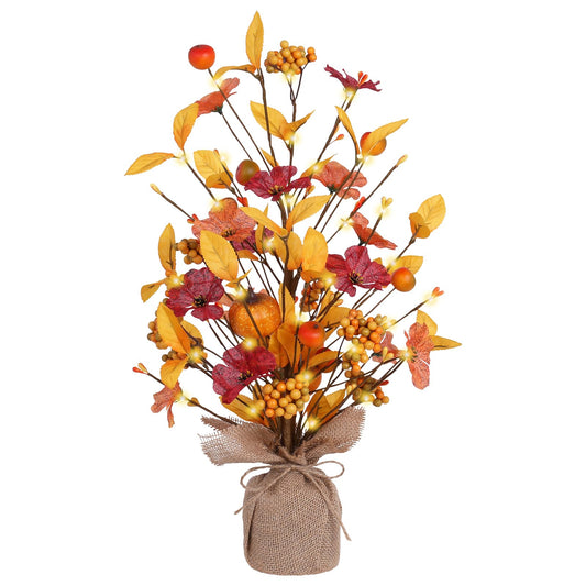 18IN Fall Table Tree Decor for Autume Thanksgiving Home Decorations