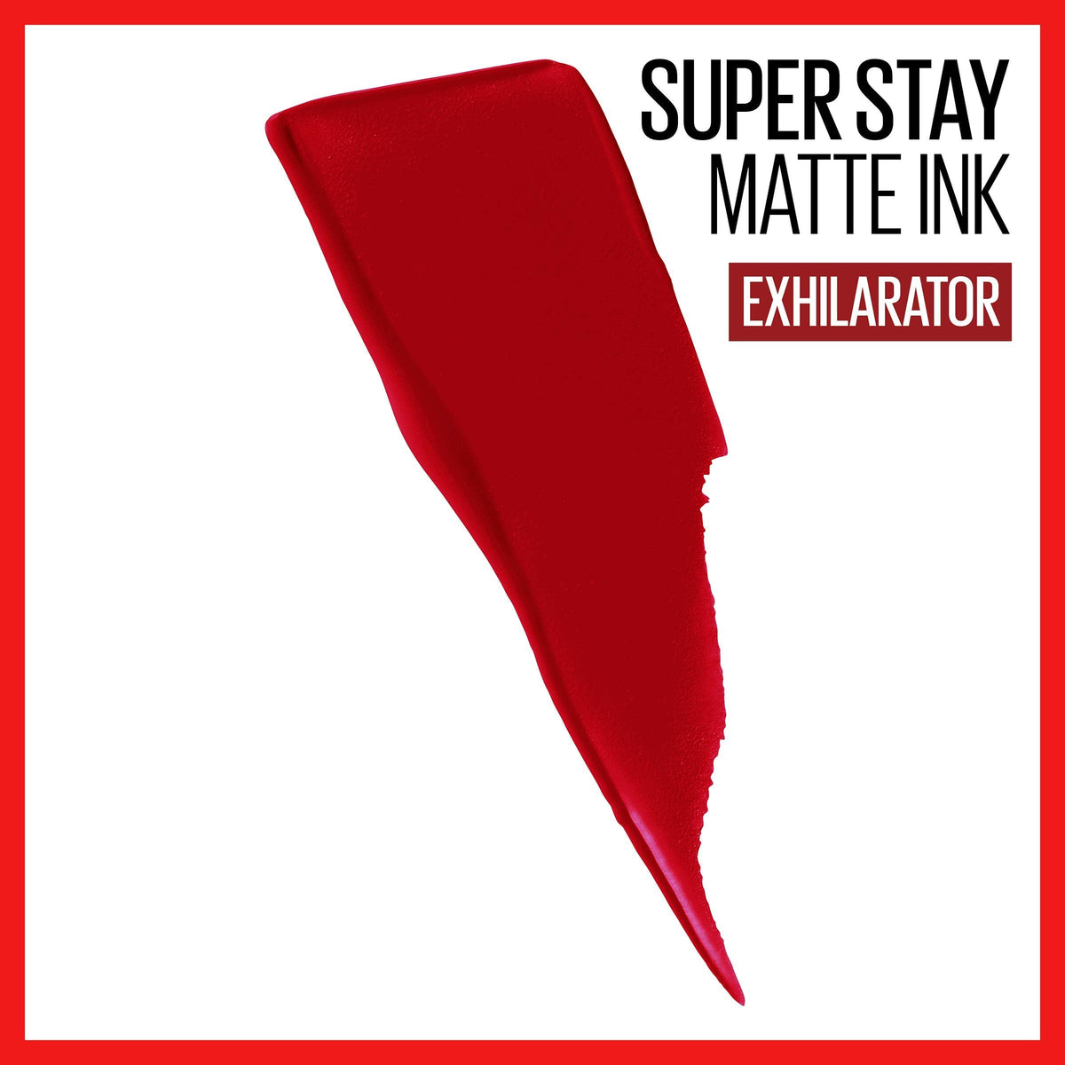 MAYBELLINE Super Stay Matte Ink Liquid Lipstick Makeup Long Lasting High Impact Color Up to 16H Wear Ruler Deep Cranberry and Exhilarator Ruby Red