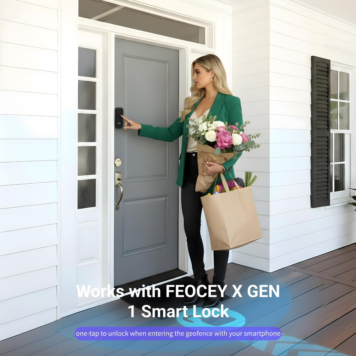 Magkic Keypad for FEOCEY X GEN 1 Retrofit Smart Lock