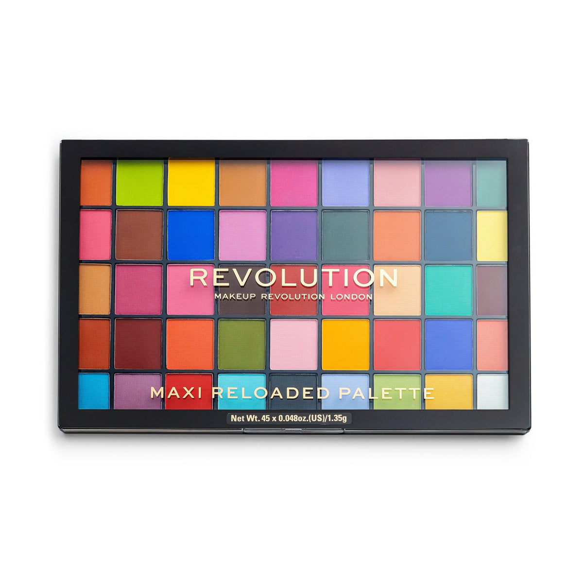 Revolution Maxi Reloaded Palette Monster Mattes, 45 Shades