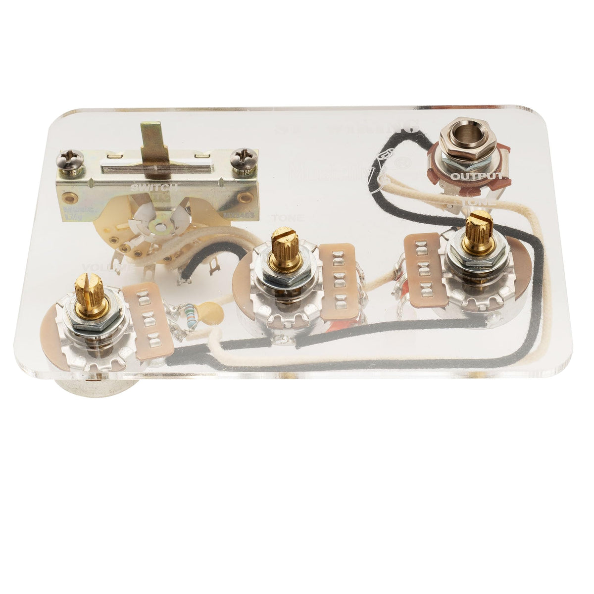 Musiclily Pro Electric Guitar Auto-Split Pre-wired Wiring Harness Upgrade