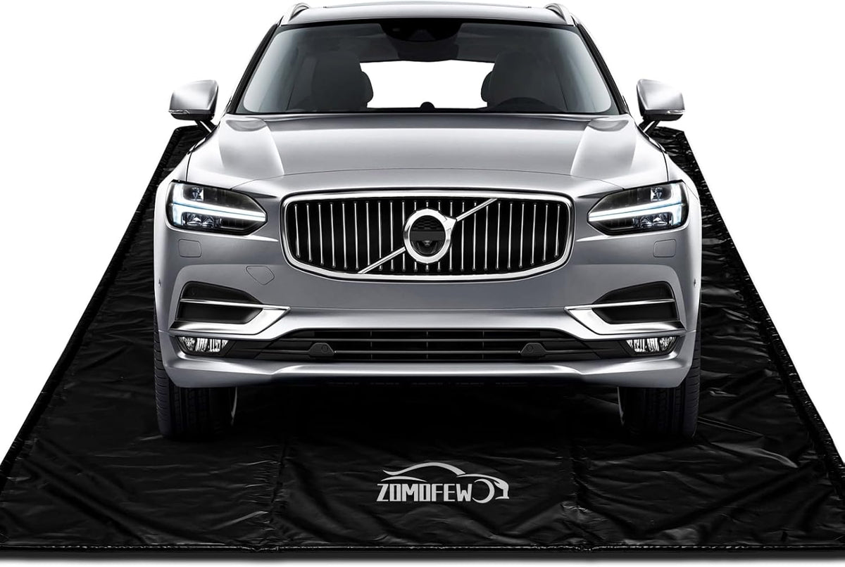 Garage Car Mat, Non-Slip Garage Floor Mat, Heavy Duty Waterproof Containment Mat for Snow Ice Water and Mud (8'6" x 22')
