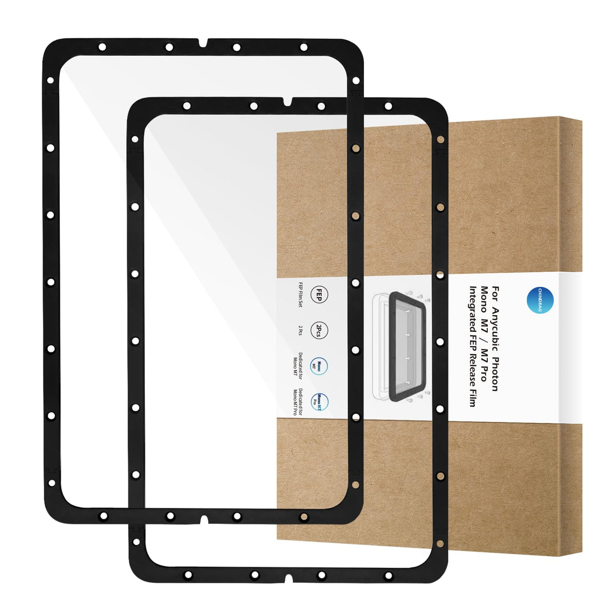 2PCS FEP Release Films Replacement for Anycubic Photon Mono M7 / M7 Pro