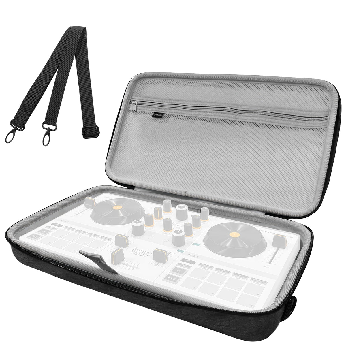 Musiin DJ Controller Case Compatible with Hercules DJControl Mix Ultra
