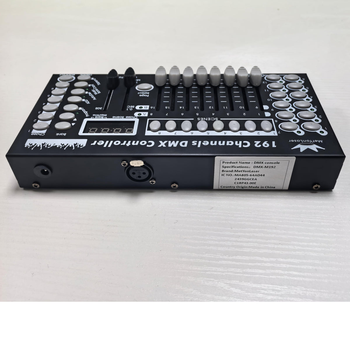 Dmx Controller Dmx Console,192CH Dmx512 Console Controller Panel Use For Editing Program of Stage Lighting Runing
