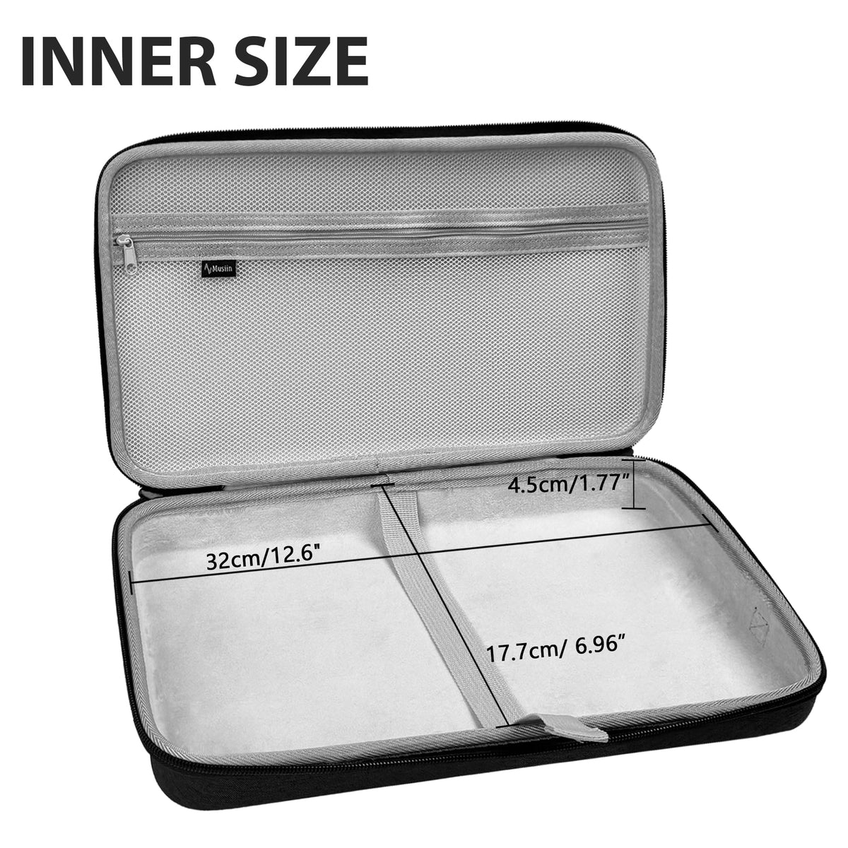 Musiin DJ Controller Case Compatible with Hercules DJControl Mix Ultra