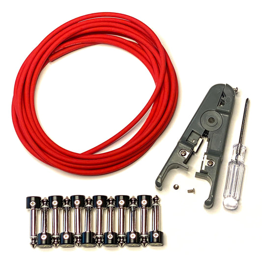 Solderless Guitar Pedal Patch Cable Kit