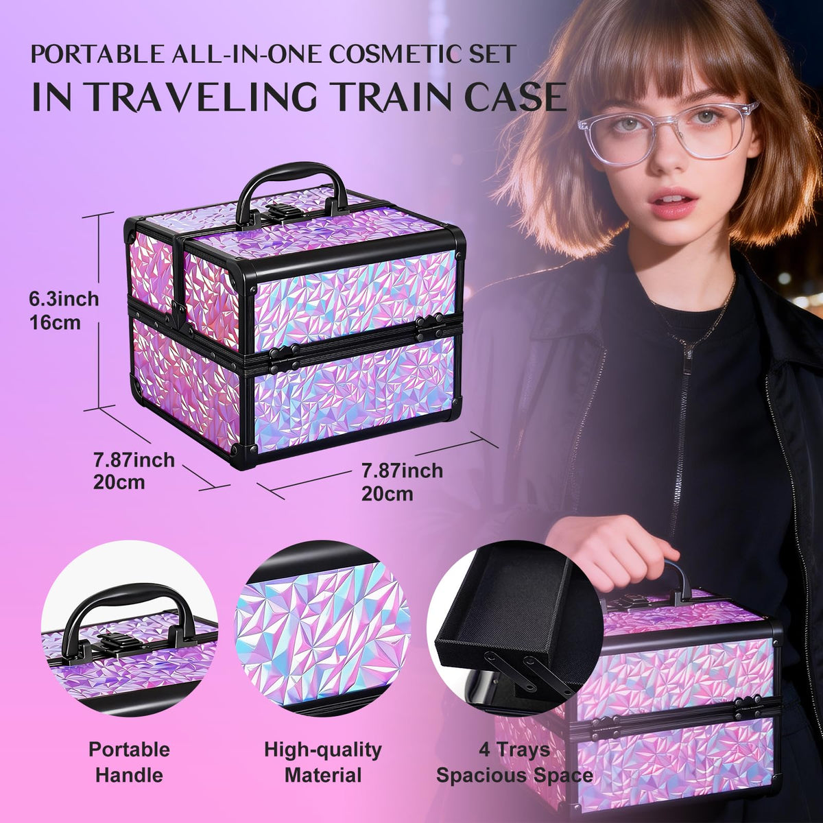Color Nymph Makeup Kit for Teen Girls, Makeup Sets for Beginners