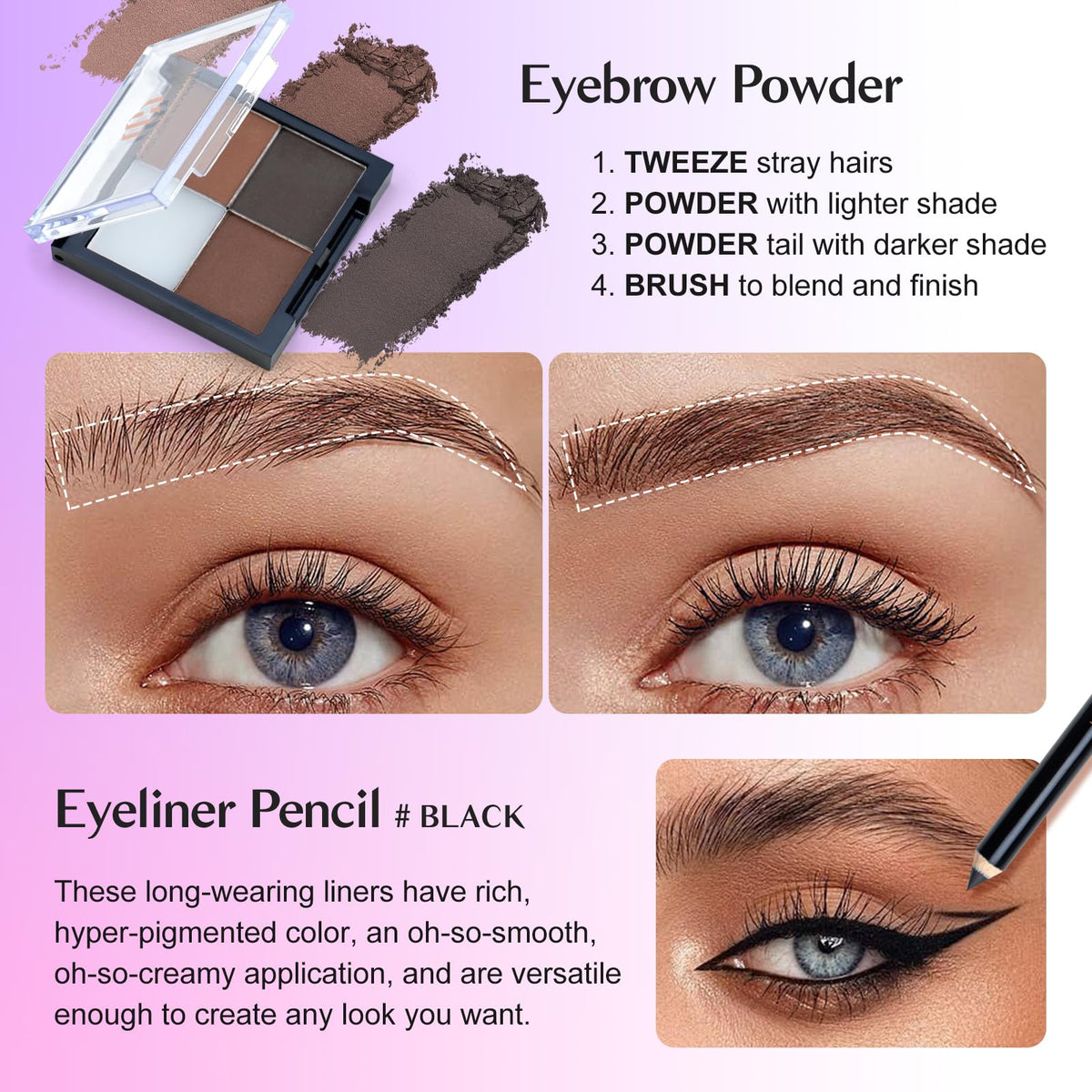 Color Nymph Makeup Kit for Teen Girls, Makeup Sets for Beginners