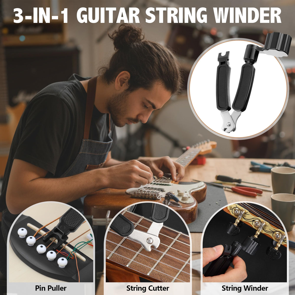 Guitar Mat & Guitar Neck Rest Kit, Luthier Repair Tools