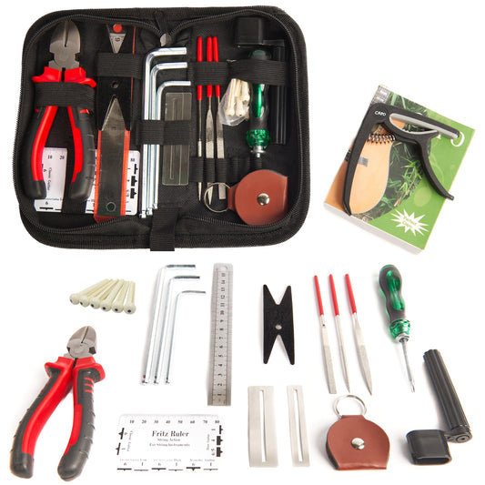 Guitar Setup Kit for Acoustic & Electric Guitar Repair & Maintenance