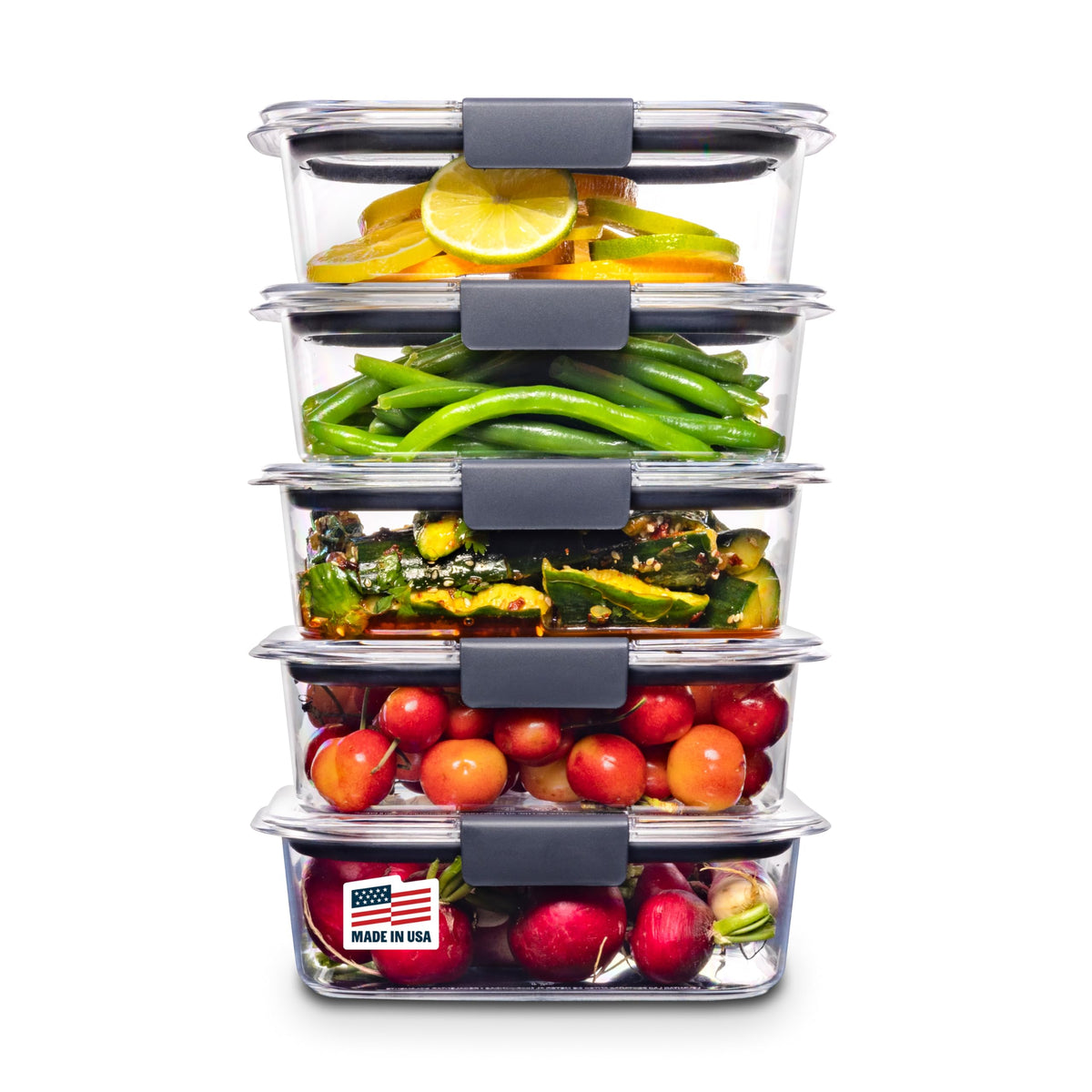 Rubbermaid Brilliance Food Containers