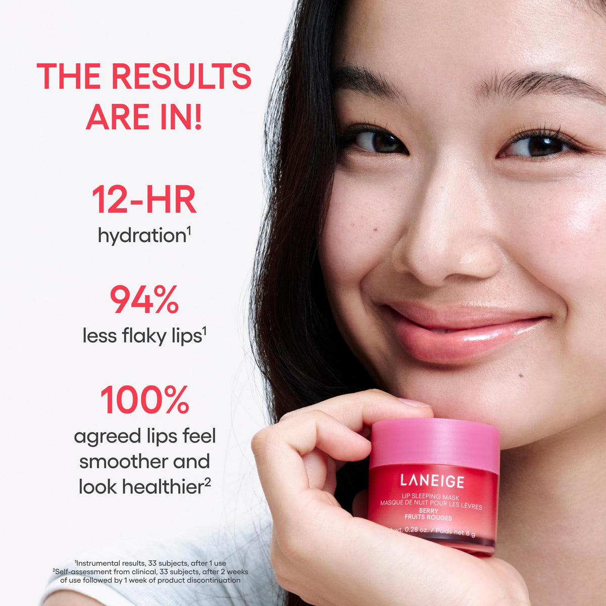 LANEIGE Lip Sleeping Mask: Hydrating & Nourishing Korean Overnight Lip Treatment Mask with Shea Butter, Vitamin C & Murumuru, Antioxidants For Flaky, Dry Lips | Korean Skin Care Vanilla