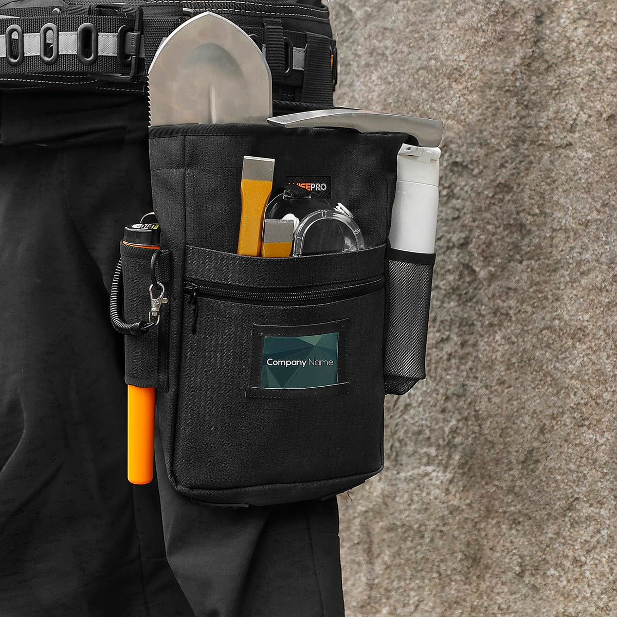 WISEPRO Metal Detecting Finds Bag Waist Digger Tool Pouch