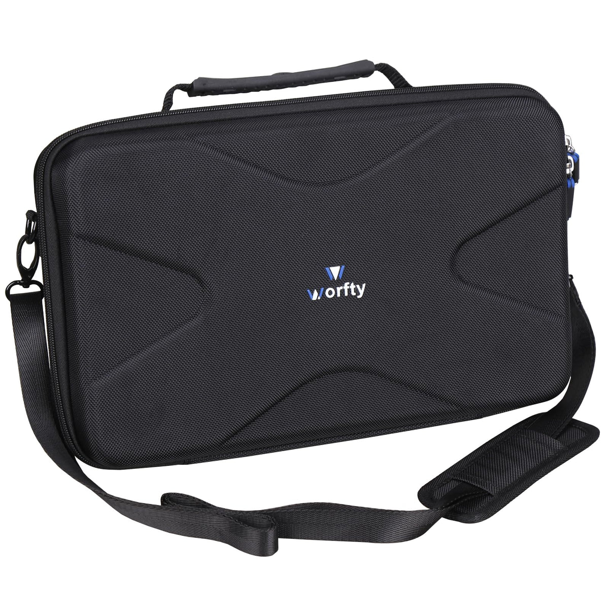 worfty Case for Numark Mix II/Hercules DJ Controller Inpulse 200 / Hercules DJControl Mix Ultra DJ Controller - Hard Protective Travel Carrying Storage Organizer Bag (Black)