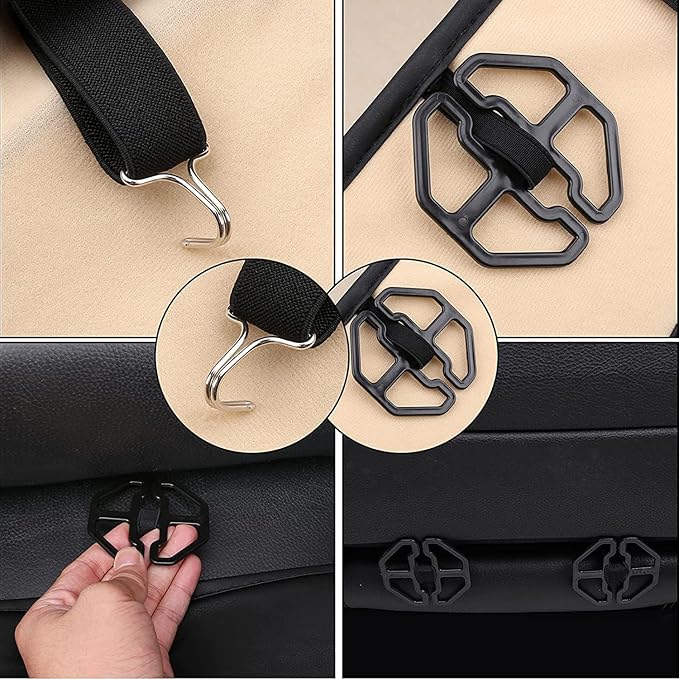 Coverado Leather Seat Covers 2 Seats, Car Seat Covers Front Seats, Purple Car Seat Cover 2 Pack, Front Car Seat Covers, Car Seat Cushion, Auto Seat Covers Driver Seat Protector Universal Fit Most Cars