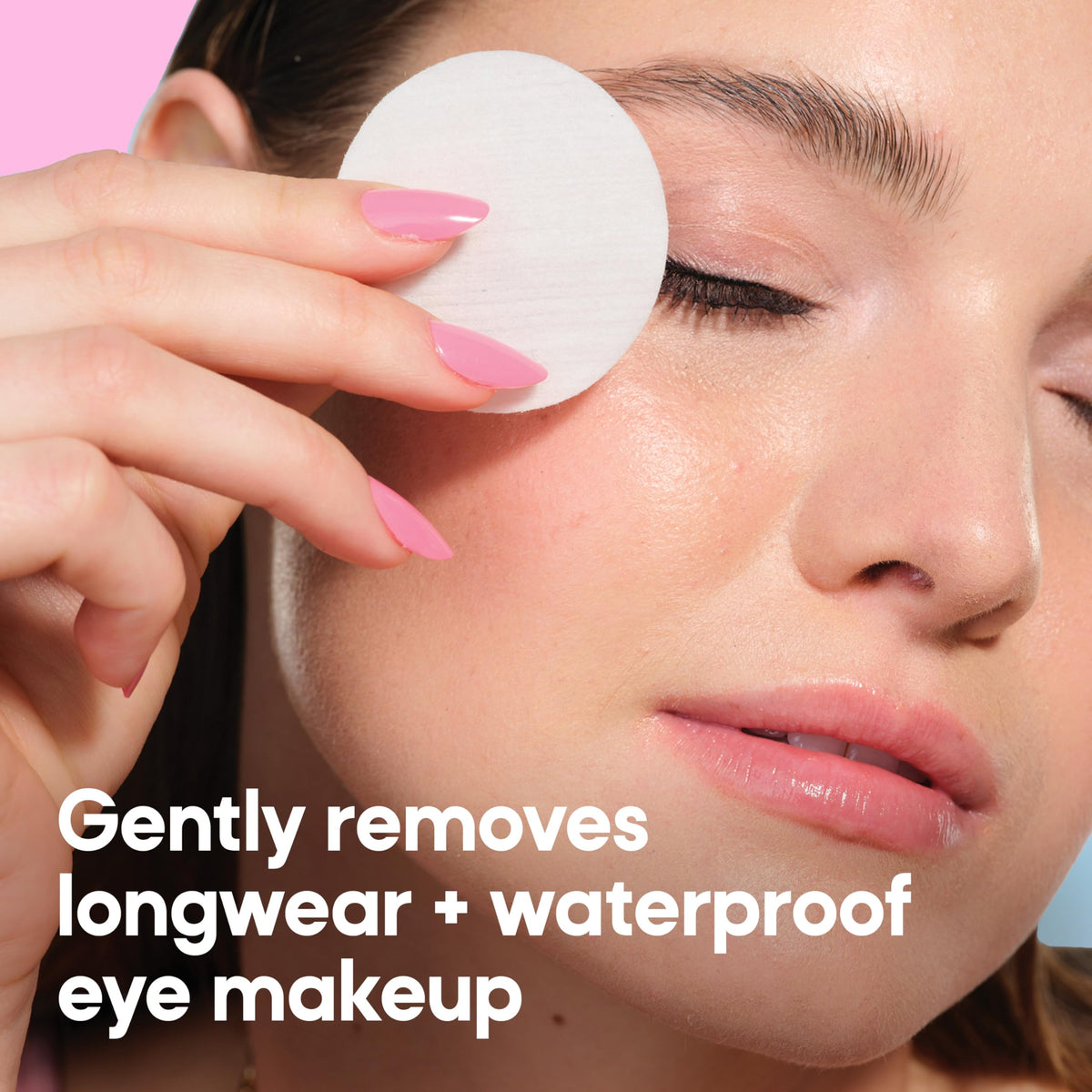Almay Longwear & Waterproof Eye Makeup Remover Pads, 2 Pack