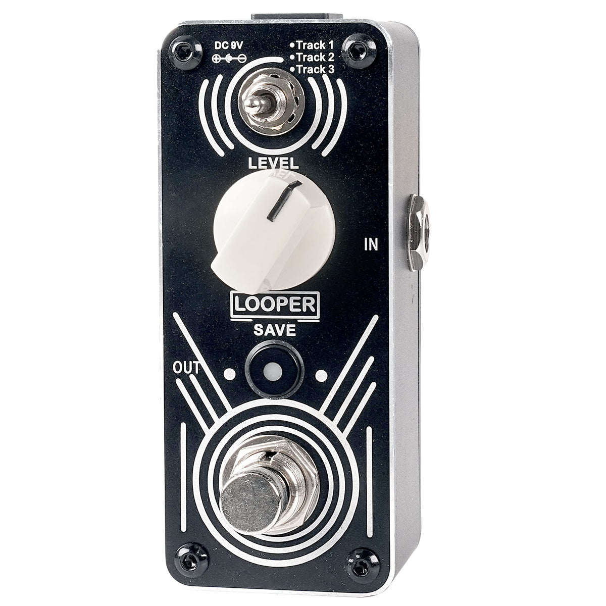 Sondery Looper Pedal Triple Loop Each Track 30 Minutes Looping Time
