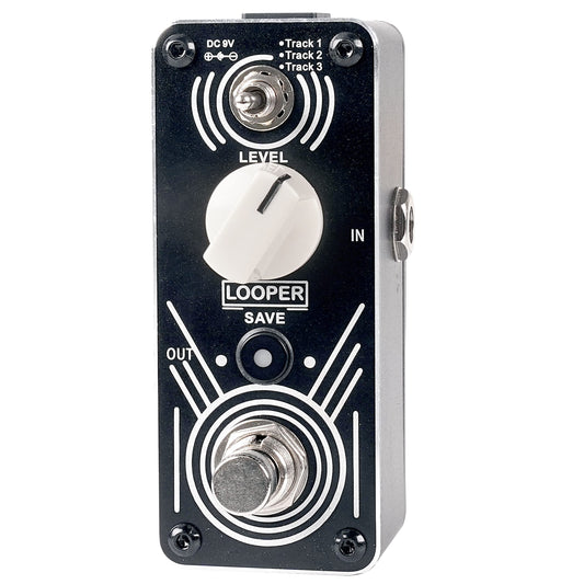 Sondery Looper Pedal Triple Loop Each Track 30 Minutes Looping Time