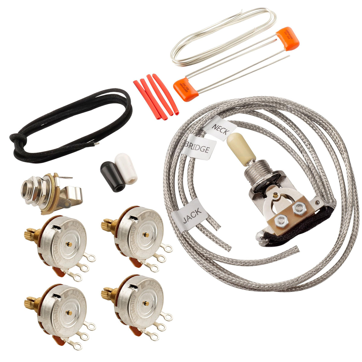 Musiclily Pro LP STD Vintage 50s and Modern 60s DIY Wiring Kit Upgrade