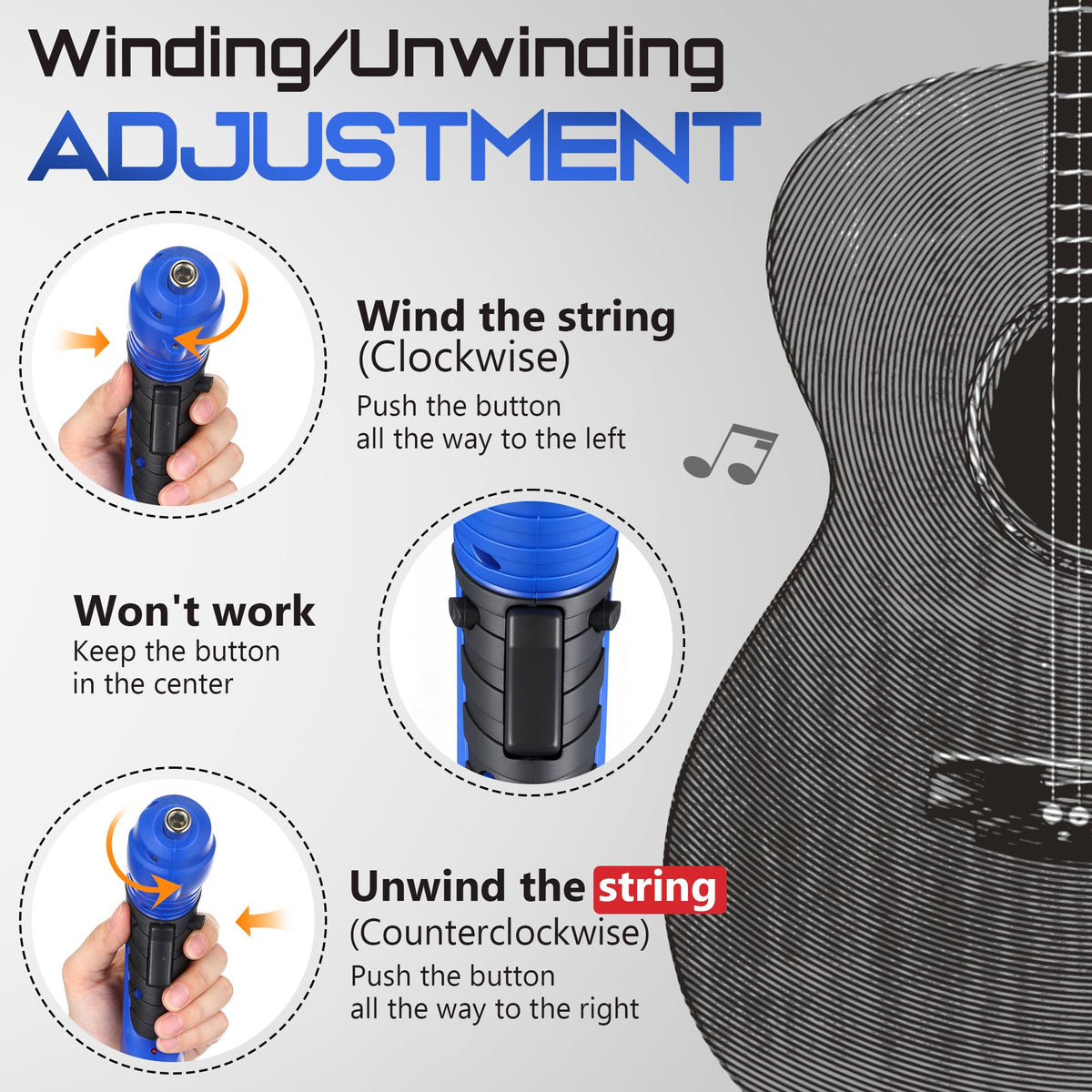 Dunkive Guitar Tool Set, String Cutter, Bridge Pin Puller, Complete Kit