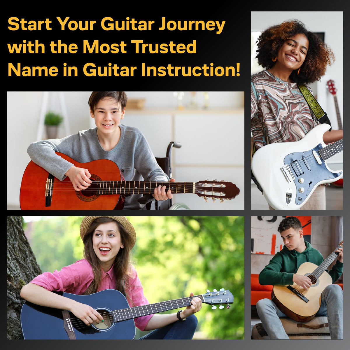 Hal Leonard Guitar for Teens Method | Beginner to Intermediate Lesson Book for Acoustic and Electric Players | Step by Step Guitar Instruction with TAB Chords and Techniques for Students Teachers
