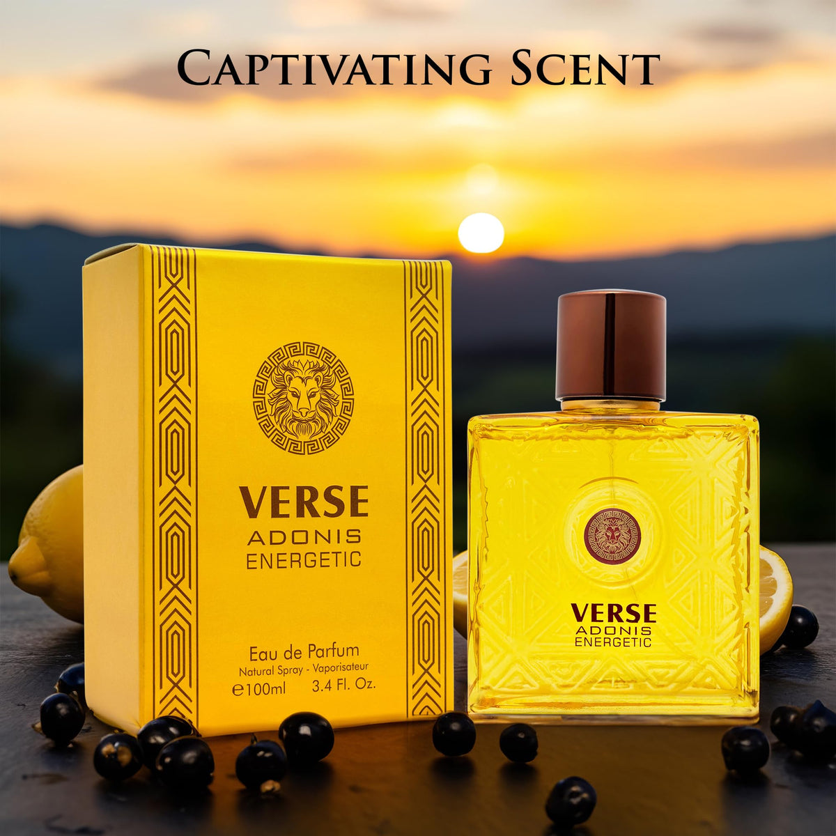 Verse Adonis Energetic Men's Cologne