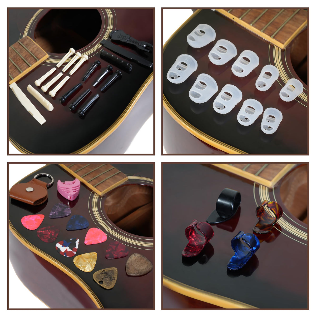 Frautron Luthier Tools Guitar Kit, Guitar Setup Tool Kit for Enthusiast