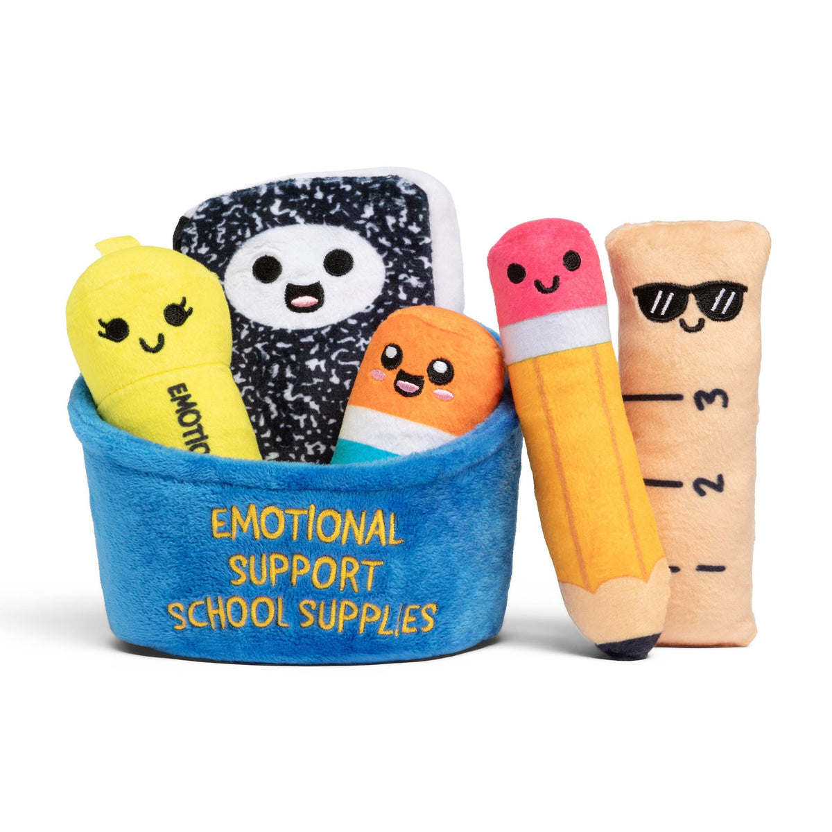 Emotional Support School Supplies Plush, Cute Toys by Relatable