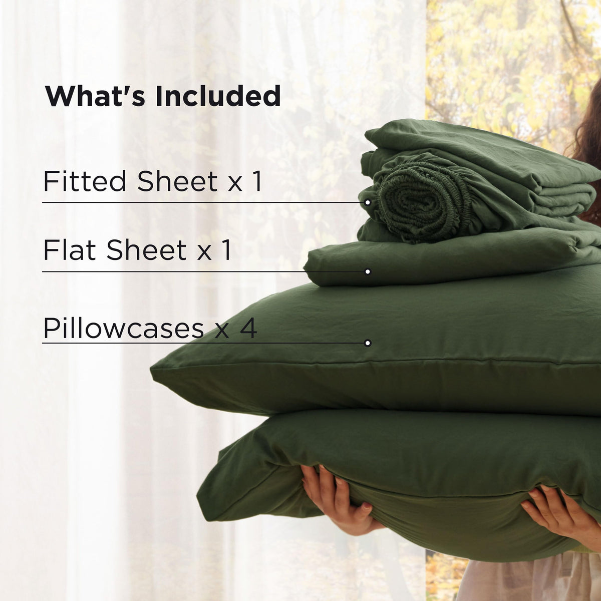 Bedsure Deep Pocket Queen Sheets, 6 Piece, Prewashed Ultra-Soft, 18-inch