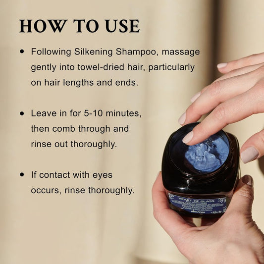 Davines Heart of Glass Silkening Shampoo & Rich Conditioner for Blonde Hair Care, Nourishing Protection for Natural or Cosmetically Treated, Colored, Bleached Hair, 8.45 & 8.87 fl. oz.