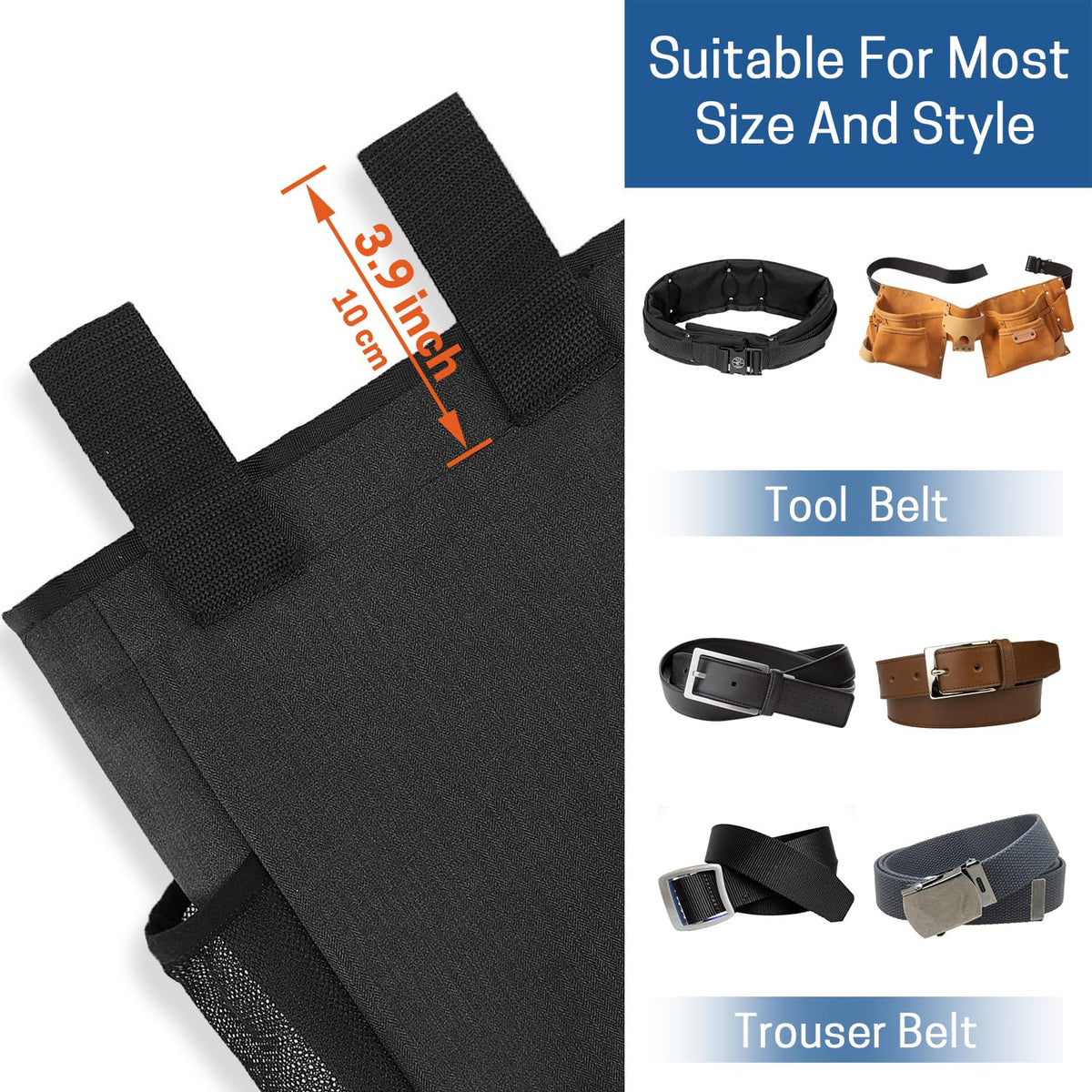 WISEPRO Metal Detecting Finds Bag Waist Digger Tool Pouch