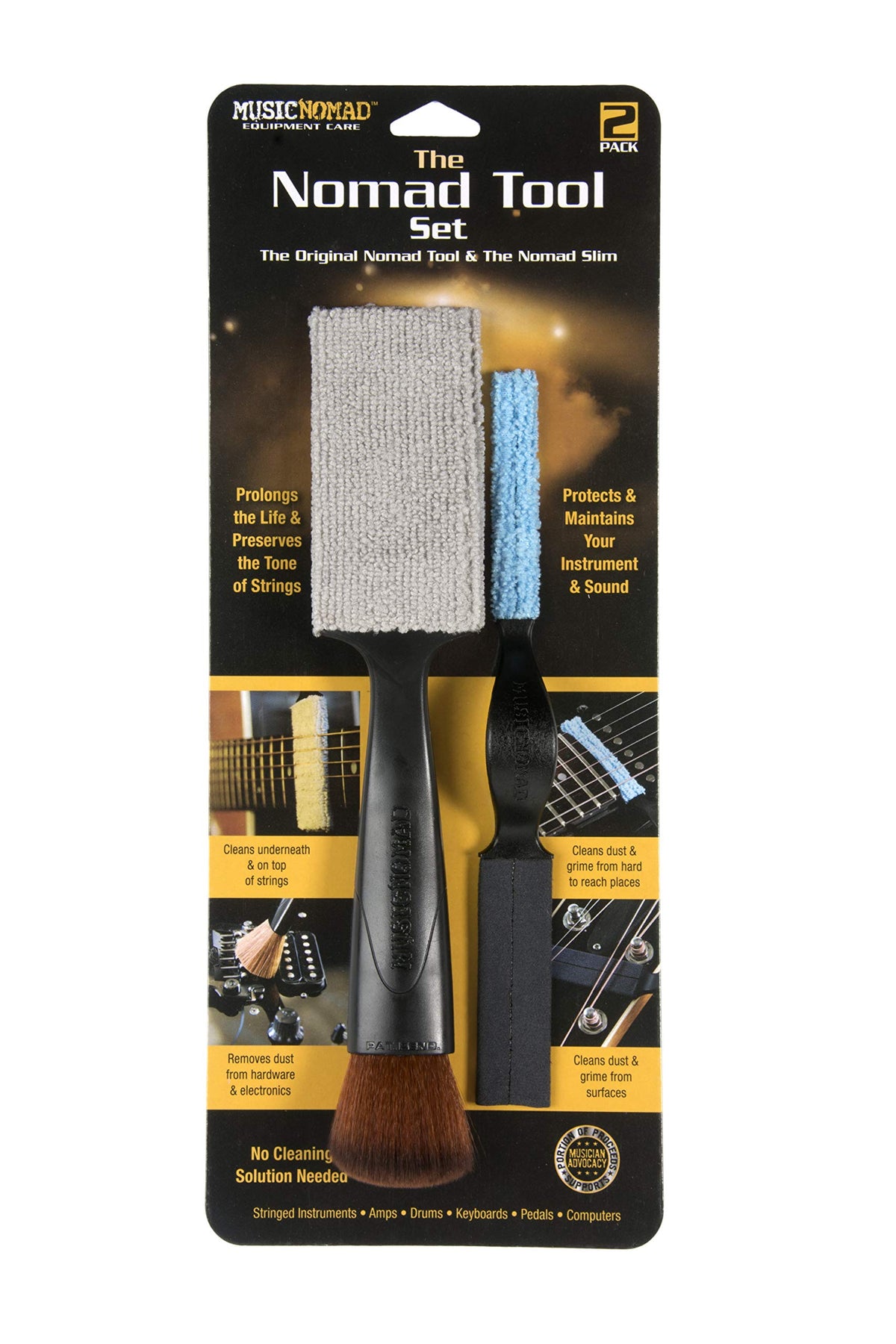 MusicNomad Nomad Guitar Cleaning Tool Set (MN204)