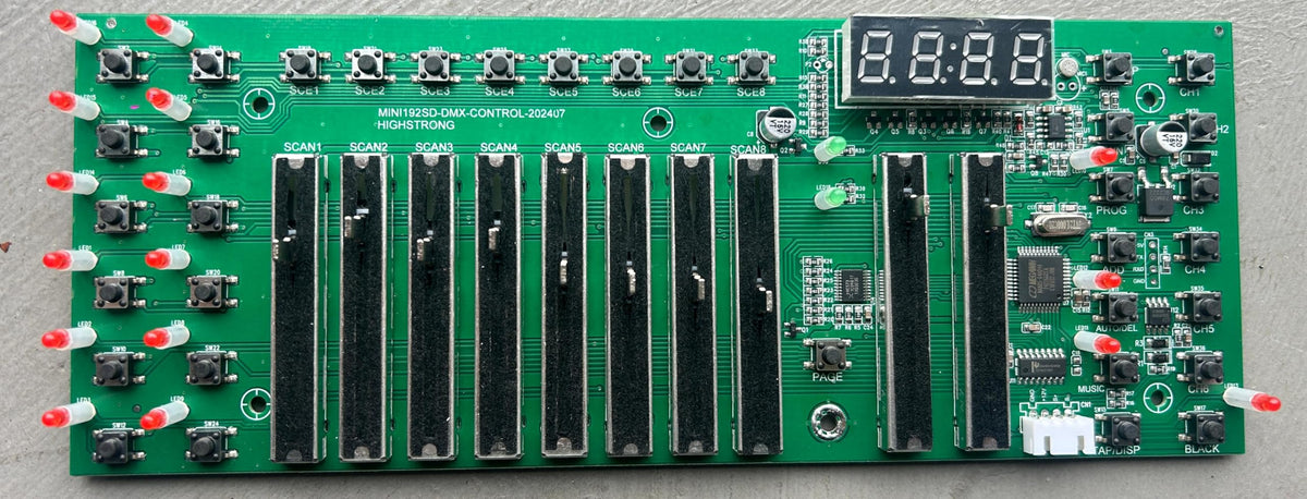 Dmx Controller Dmx Console,192CH Dmx512 Console Controller Panel Use For Editing Program of Stage Lighting Runing