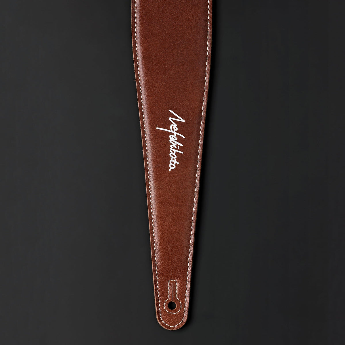 Nefelibata Guitar Strap 2.5", Head Layer Cowhide Leather Guitar Straps with Foam Padding for Bass, Electric, and Acoustic Guitars