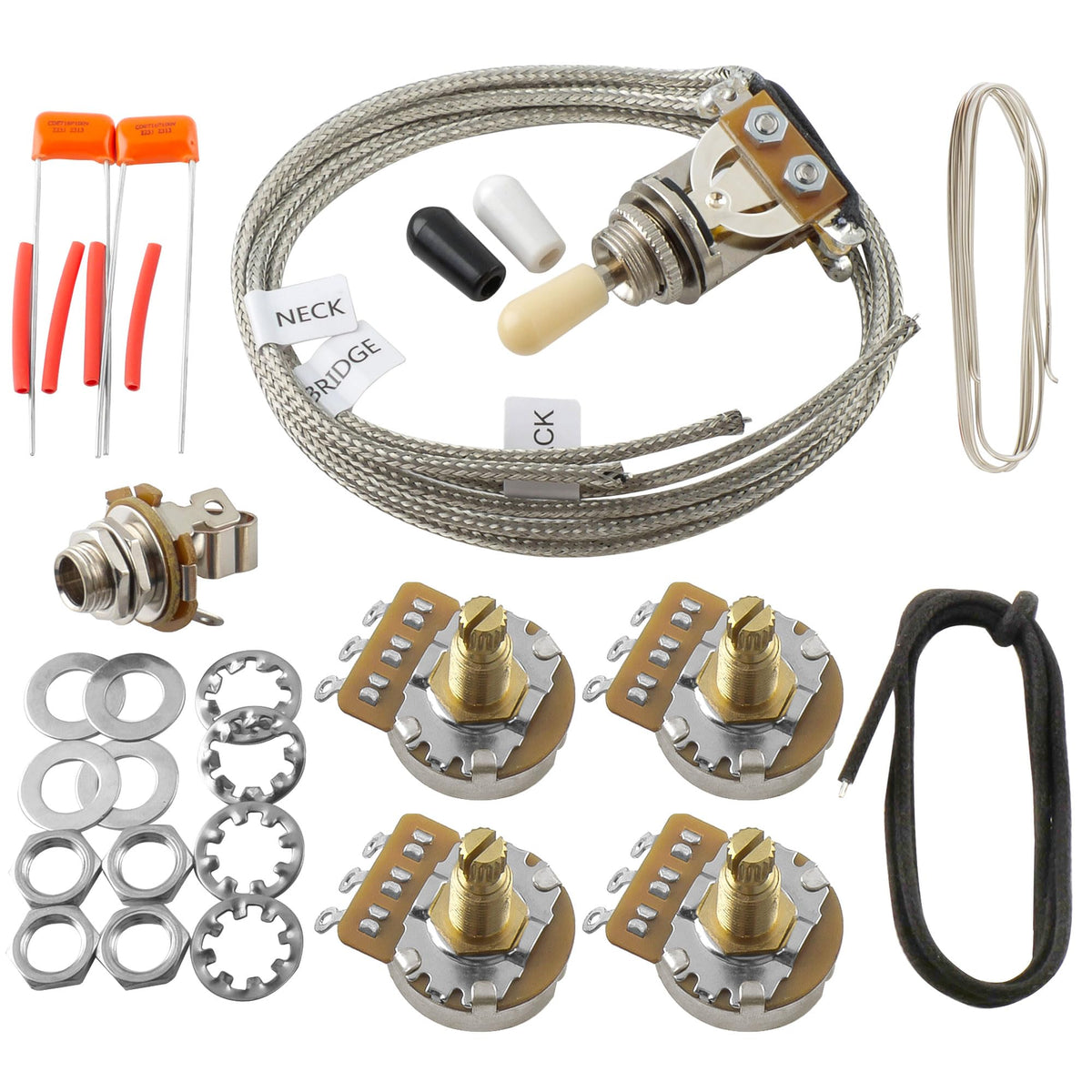 Musiclily Pro LP STD Vintage 50s and Modern 60s DIY Wiring Kit Upgrade