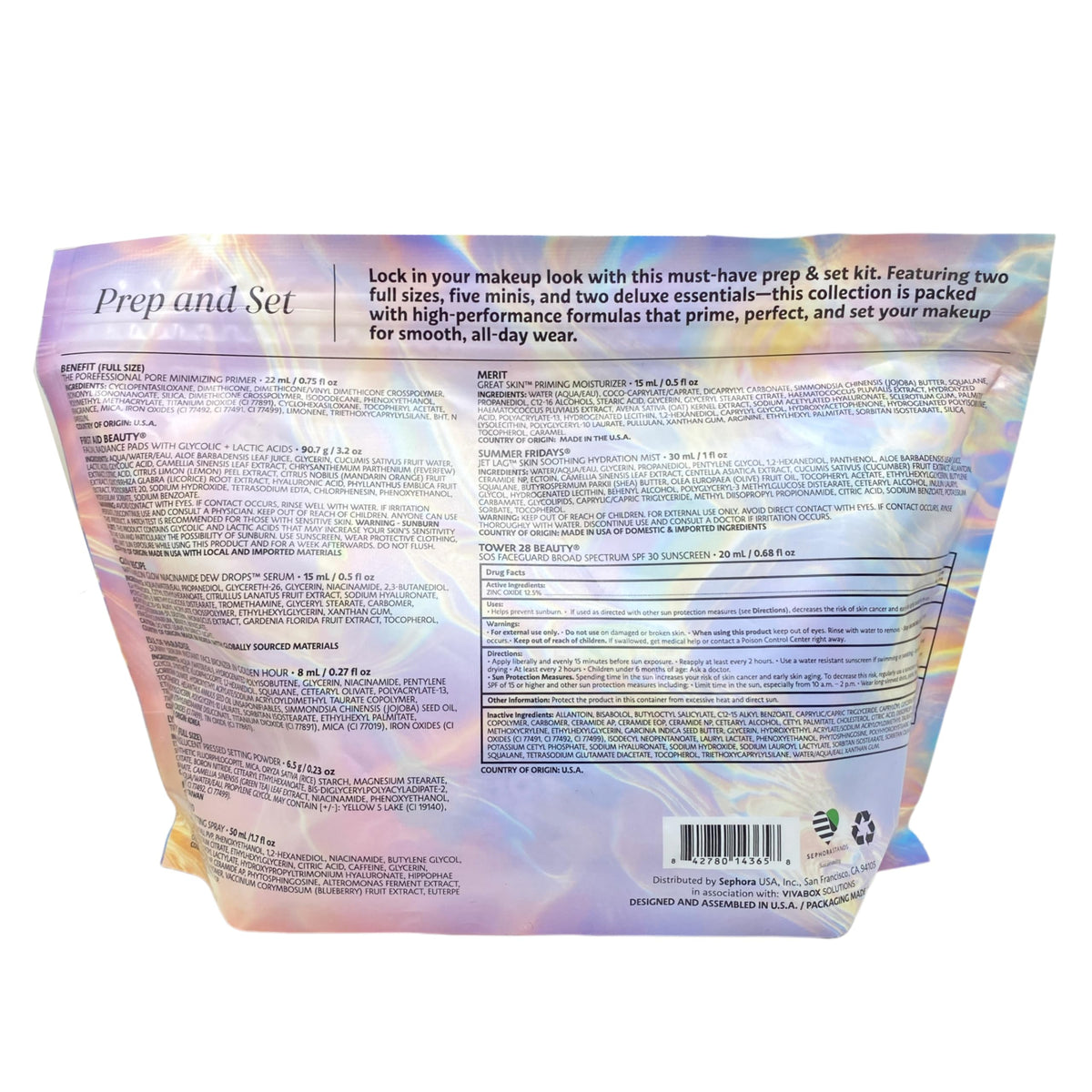 Sephora Makeup Prep Setting Kit