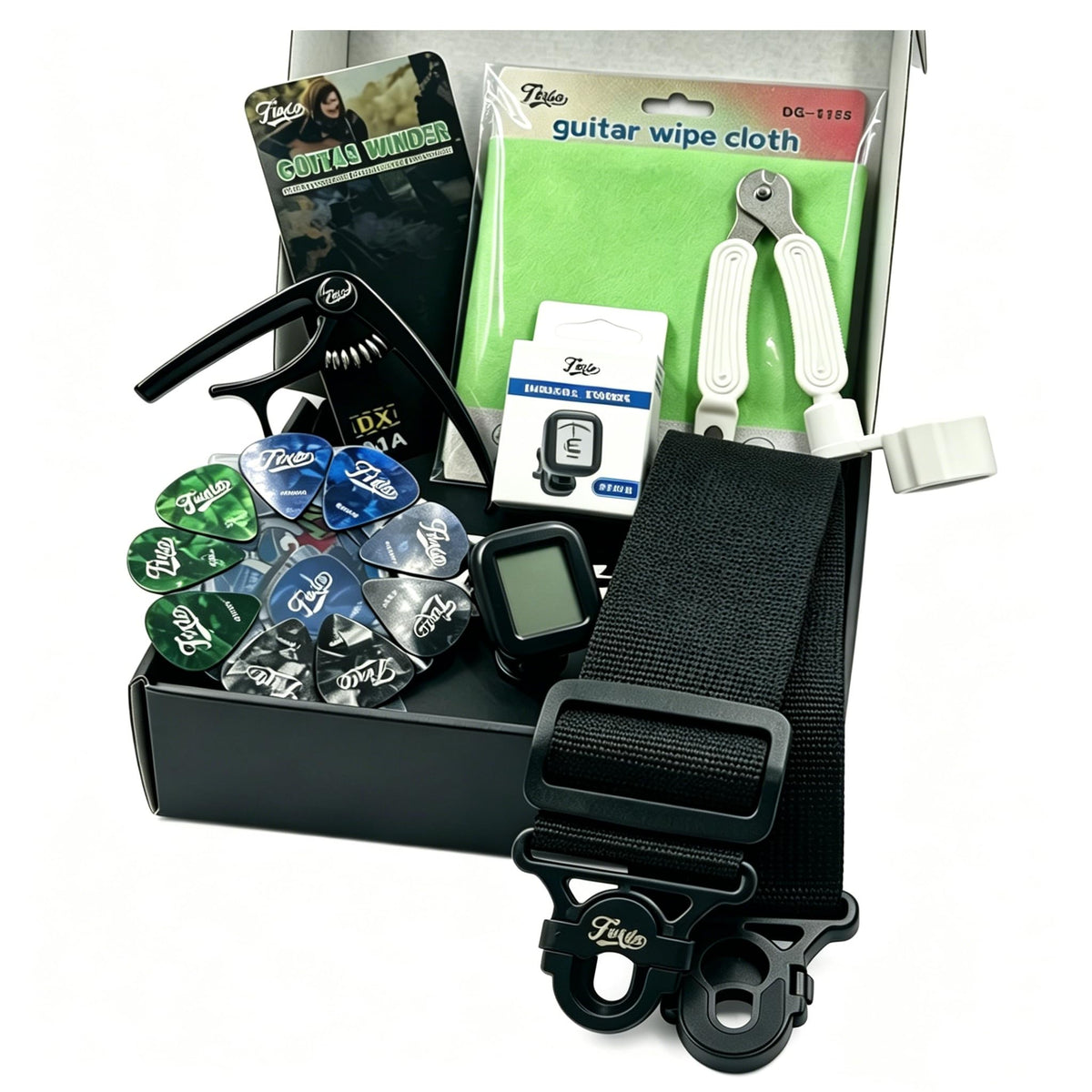 Fixto All-in-One Guitar Accessory Kit for Beginner Players