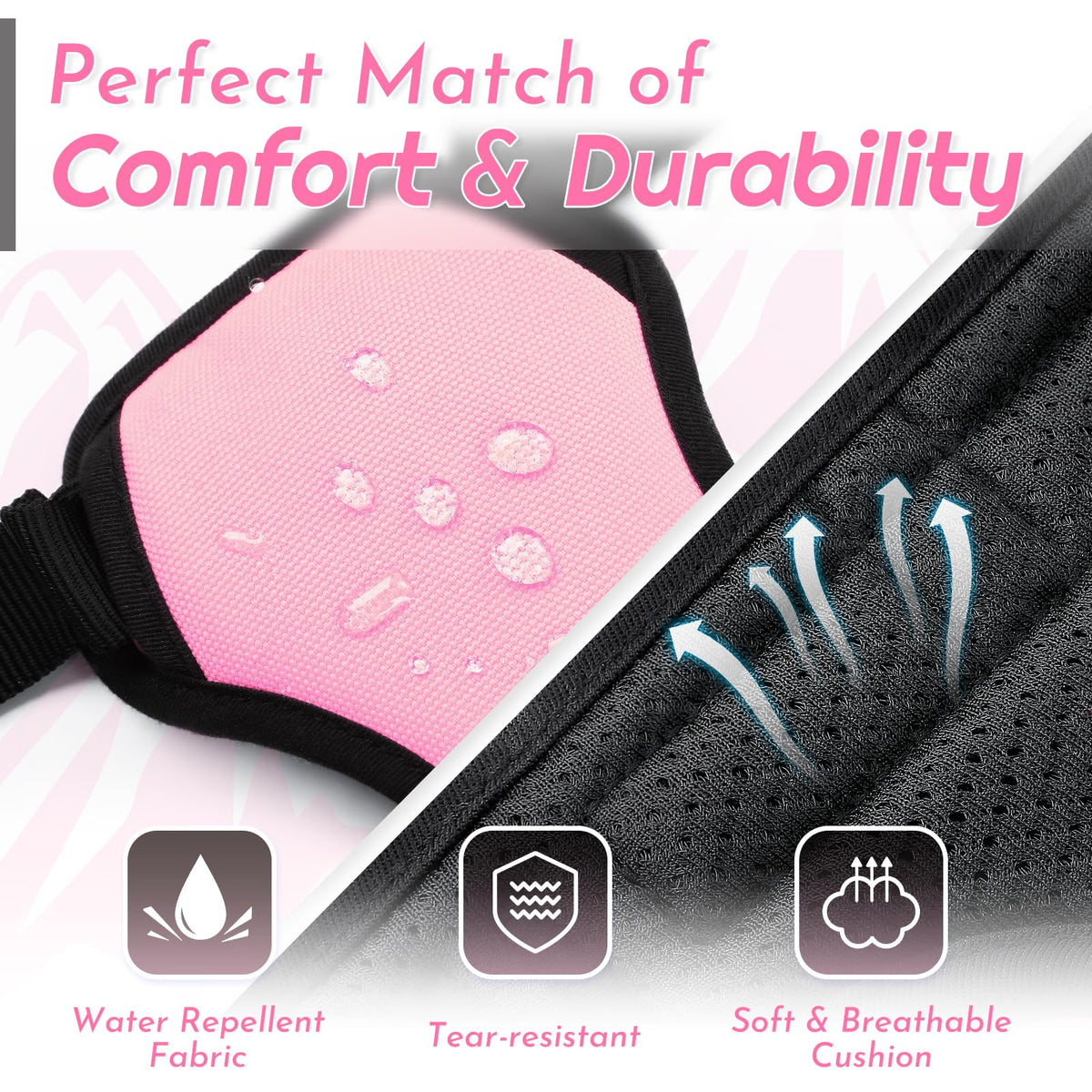 Eagloo Dog Harness for Large Dogs, No Pull Pet Vest with 2 Leash Clips