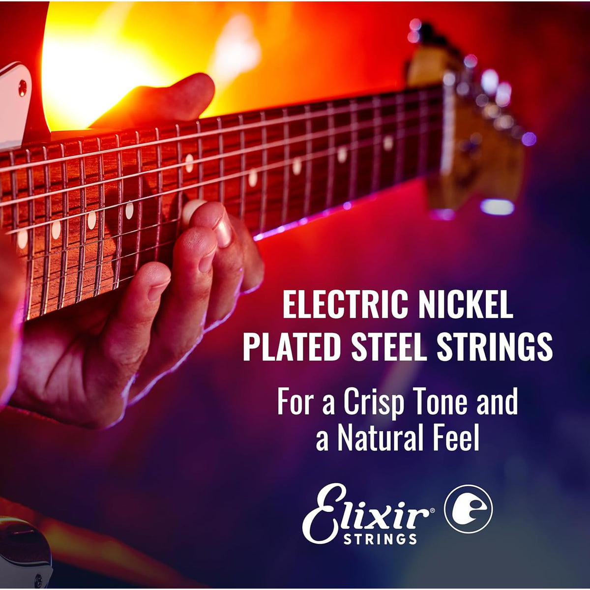 Elixir Strings - Nickel Plated Steel Electric Guitar Strings with OPTIWEB Coating - Elixir Electric Guitar Strings - 3 Pack, Super Light 9-.42