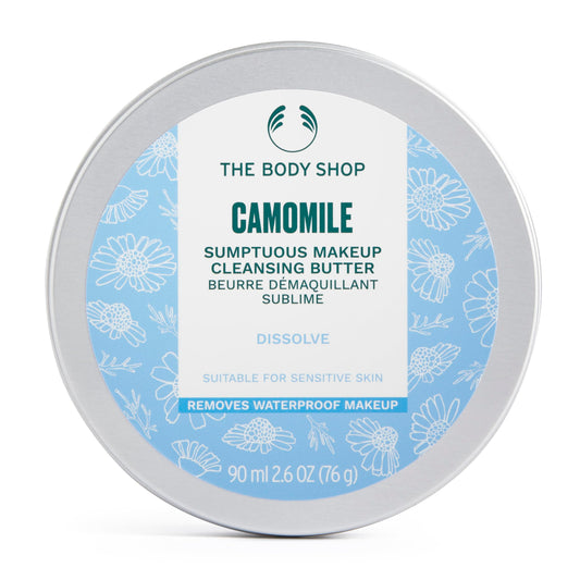 The Body Shop Camomile Sumptuous Makeup Cleansing Butter | Dissolve, 2.6 Oz