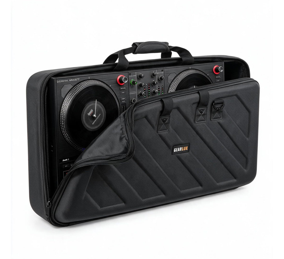 Gearlux DJ Controller Hard Shell Case Fits Hercules Inpulse 300-MK2
