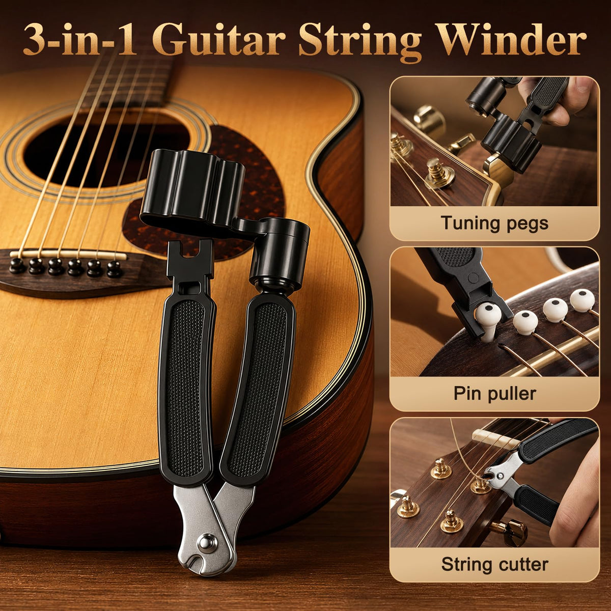 9pcs Guitar Cleaning Kit, Complete Guitar Care Kit with Guitar Cleaner, Fretboard Oil, String Cleaner & Polish, Polish Wax, All-in-One Guitar Maintenance Kit for Acoustic, Electric & Bass Guitars