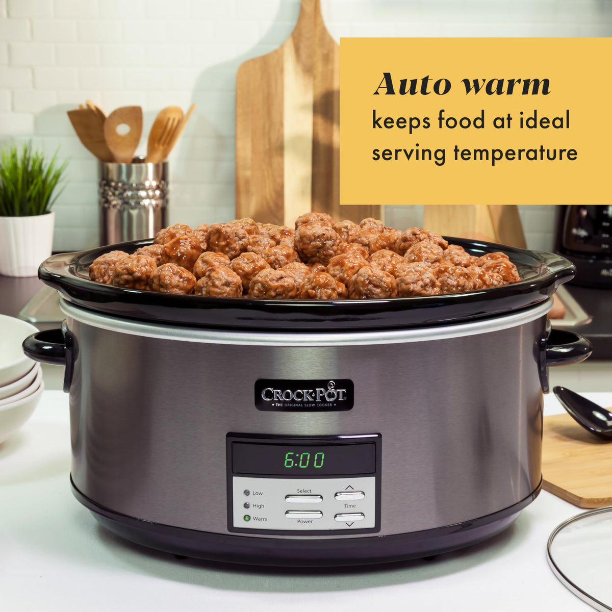 Crock-Pot 8-Quart Programmable Slow Cooker