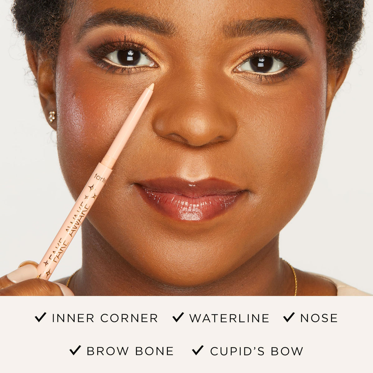 tarte viral must haves trio – Makeup Set with Hydrating Lip Plumper Gloss Balm, Smudge-Proof Longwear Mascara for Volume & Length, Cruelty-Free, full size, rosy copper