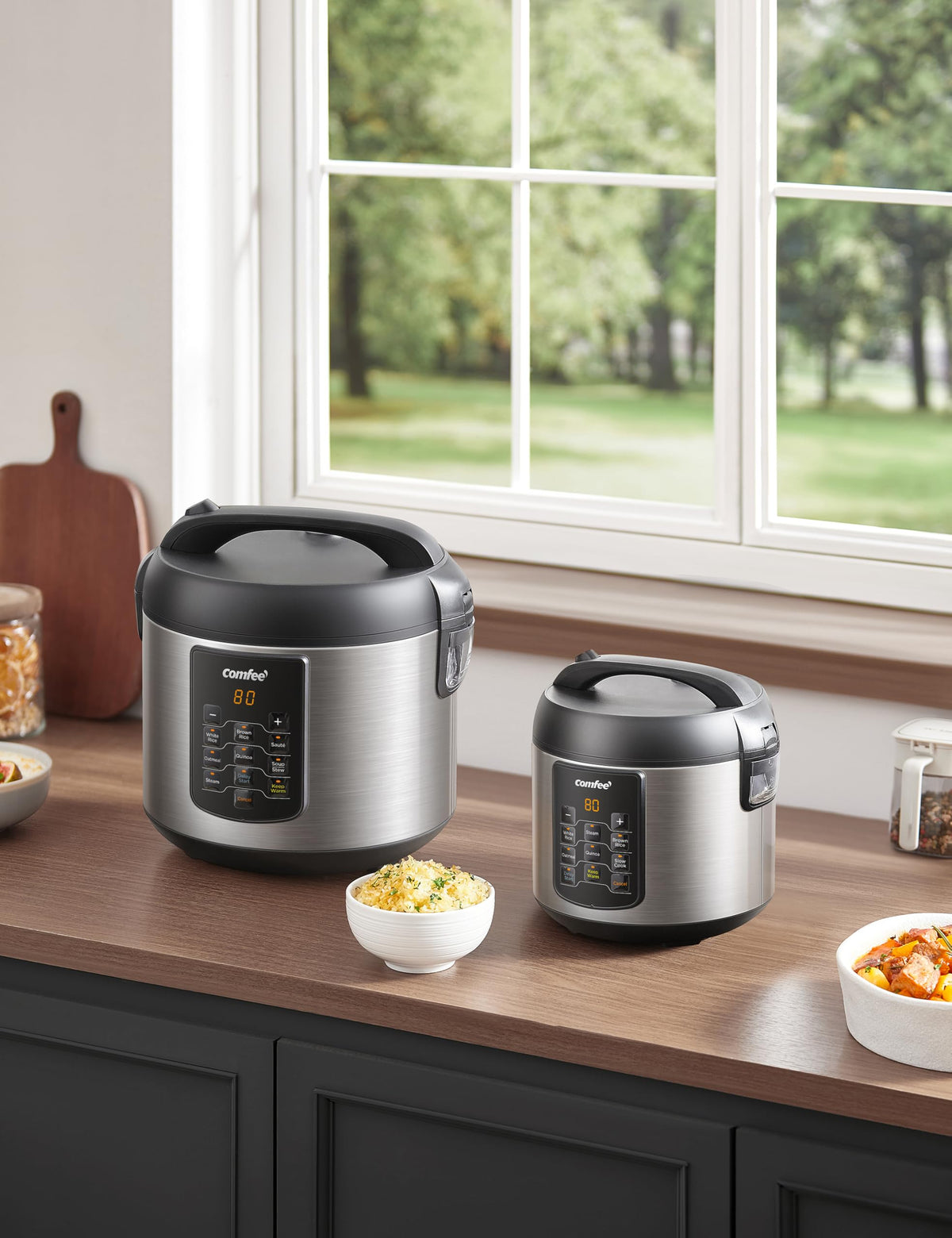 COMFEE' 6-in-1 Programmable Rice Cooker